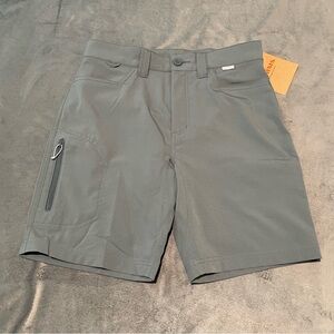 Simms Shorts Mens 30 Storm Gray Skiff Performance Stretch Fishing UPF